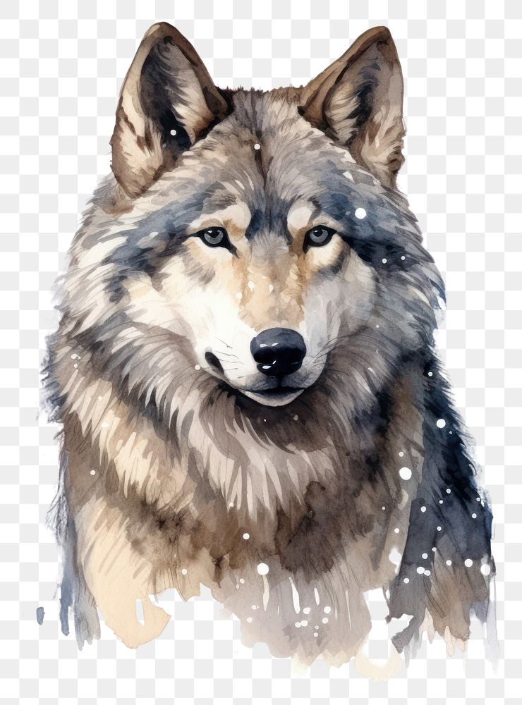 PNG Wolf mammal animal coyote.