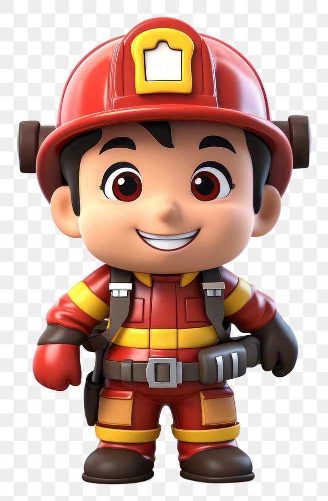 PNG Helmet toy firefighter protection. AI generated Image by rawpixel.