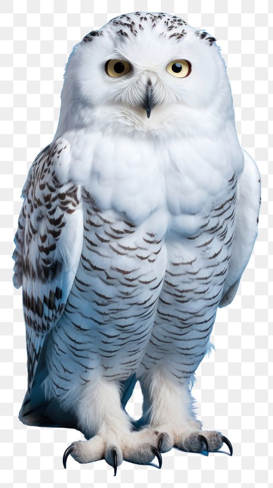 PNG Owl animal bird blue. 