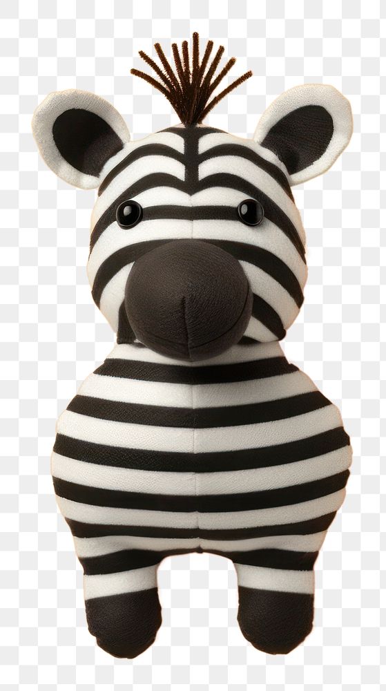 PNG Zebra toy wildlife cartoon. AI generated Image by rawpixel.