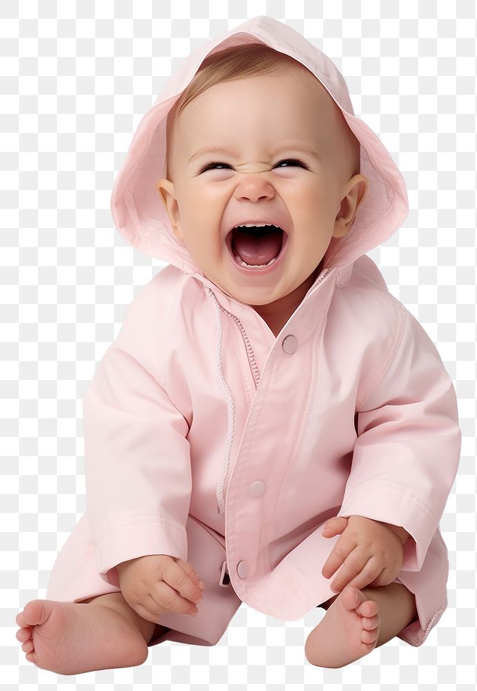 PNG Baby relaxation sweatshirt happiness