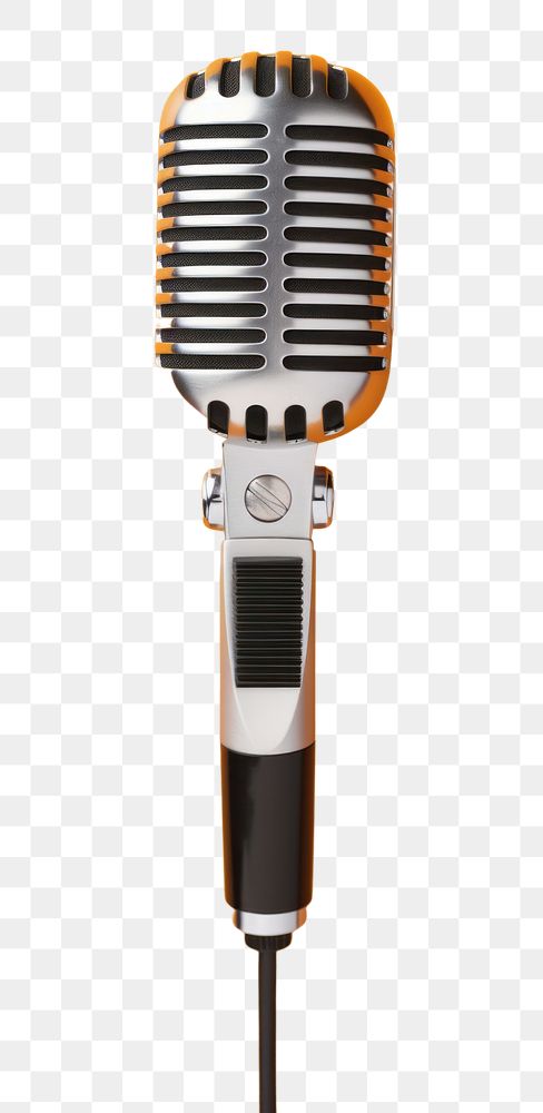 PNG Microphone technology equipment karaoke. AI generated Image by rawpixel.