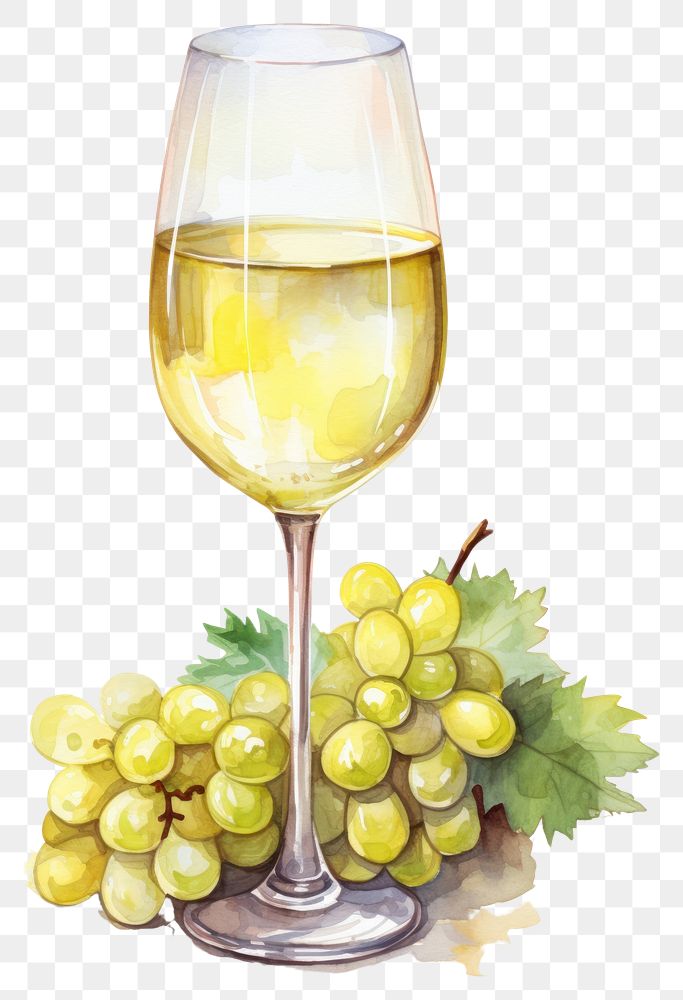 PNG Grapes drink glass food. 