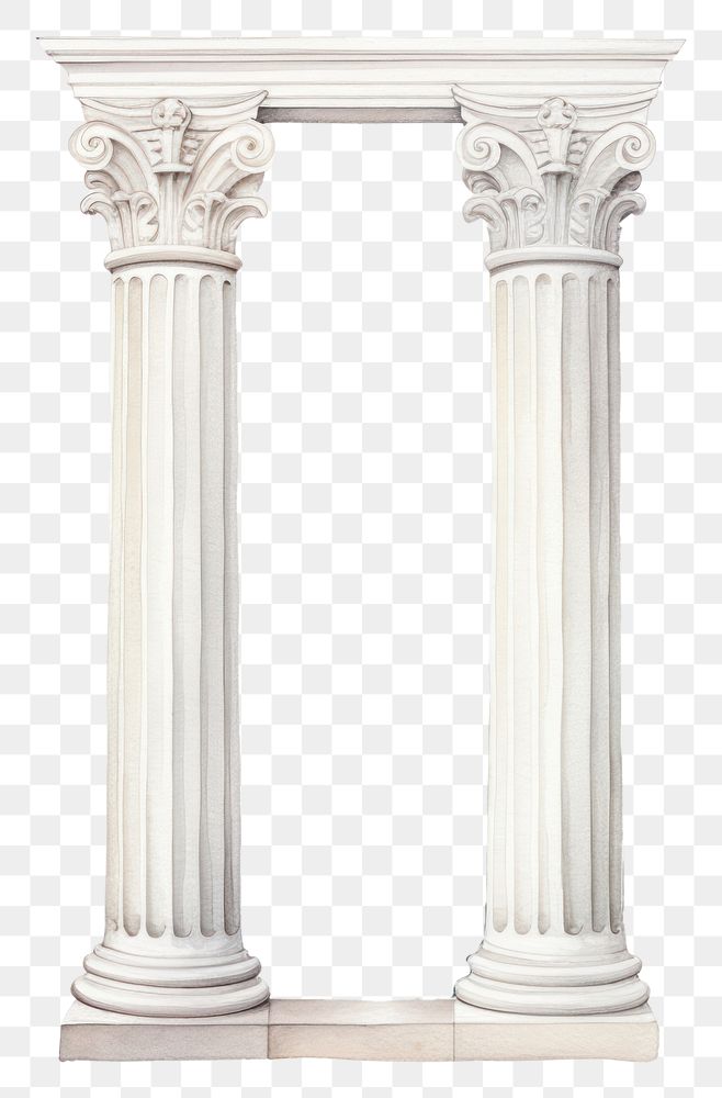 PNG Architecture column colonnade sculpture