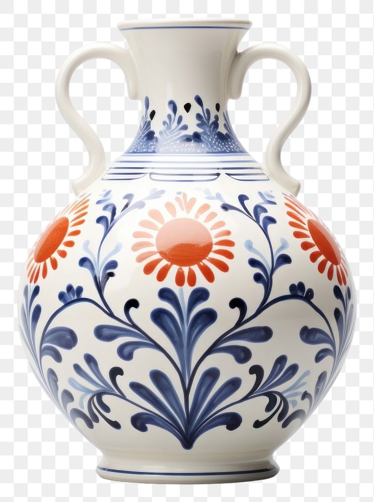 PNG Porcelain pottery vase jug