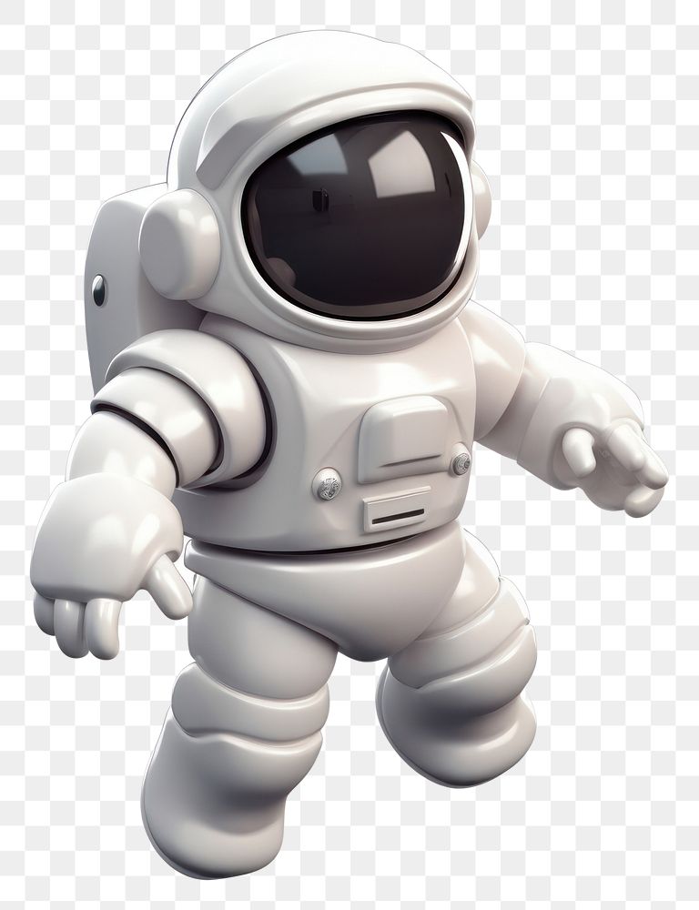 PNG Astronaut white robot toy. AI generated Image by rawpixel.