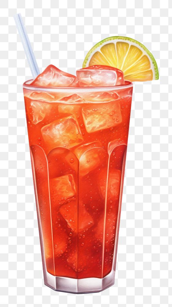 PNG refreshing iced tea drink