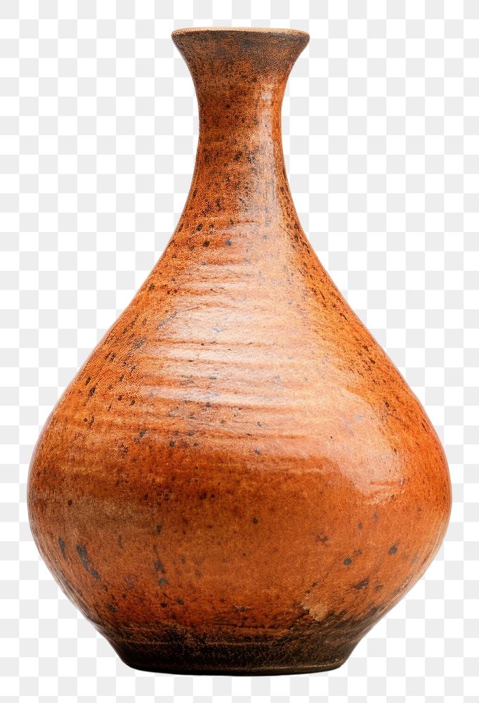 PNG Pottery vase earthenware terracotta. AI generated Image by rawpixel.