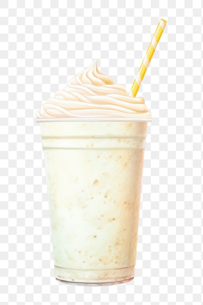 Smoothie dessert drink cream. AI generated Image by rawpixel.