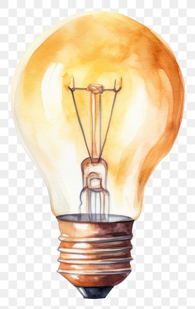 PNG Lightbulb electricity illuminated innovation. 