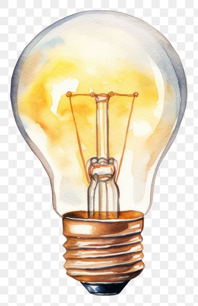 PNG Lightbulb electricity illuminated innovation. 