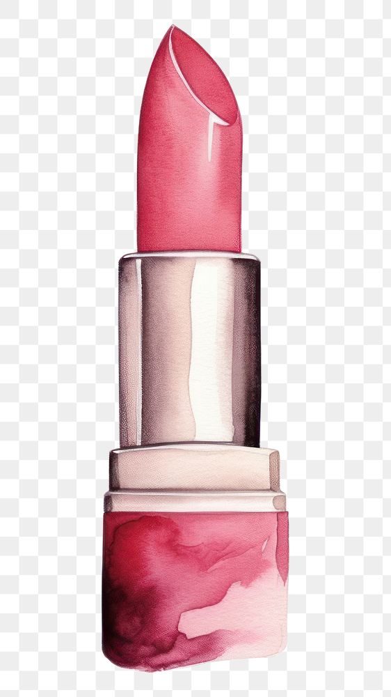 PNG Cosmetics lipstick magenta dessert. AI generated Image by rawpixel.