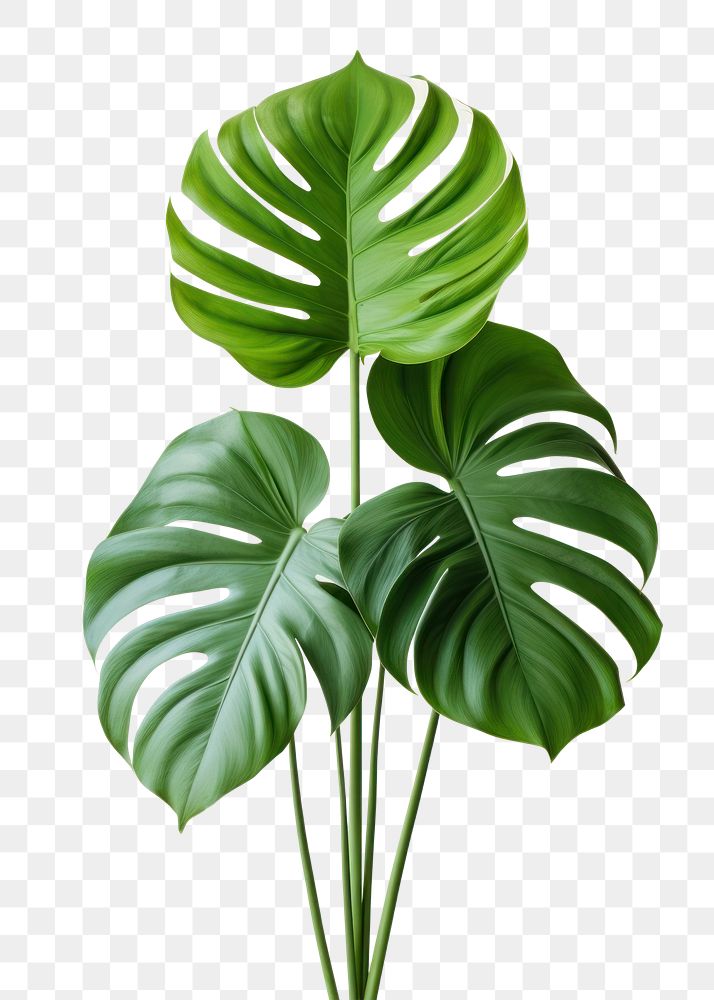 PNG Plant leaf white background freshness. 