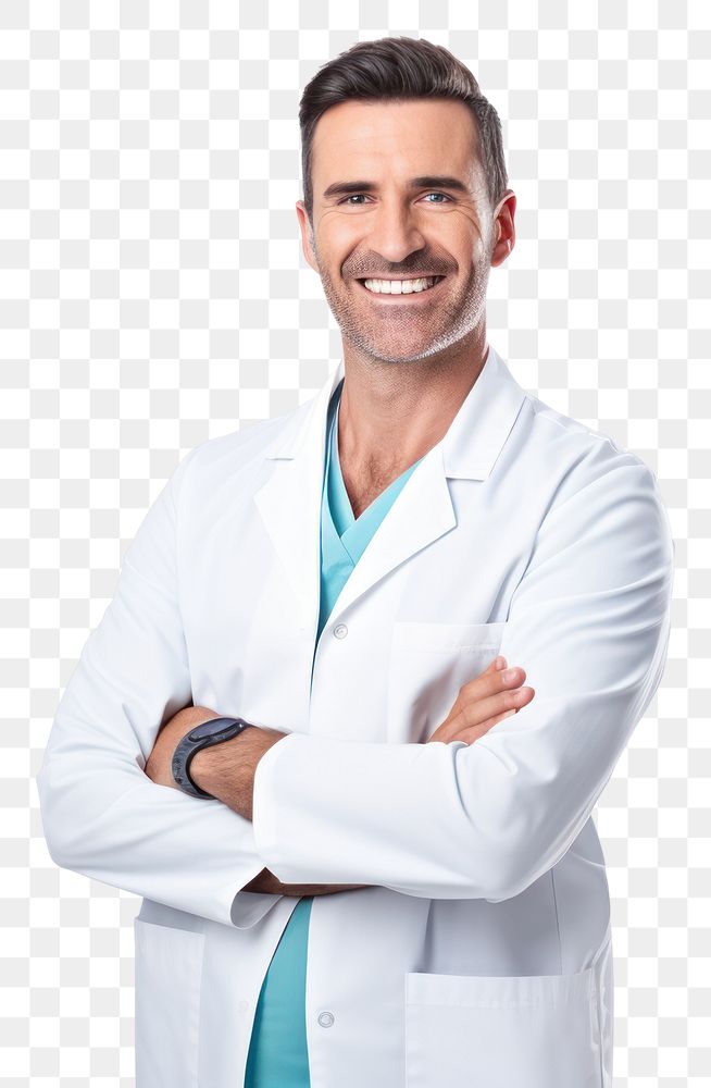 PNG Adult white background stethoscope physician. AI generated Image by rawpixel.