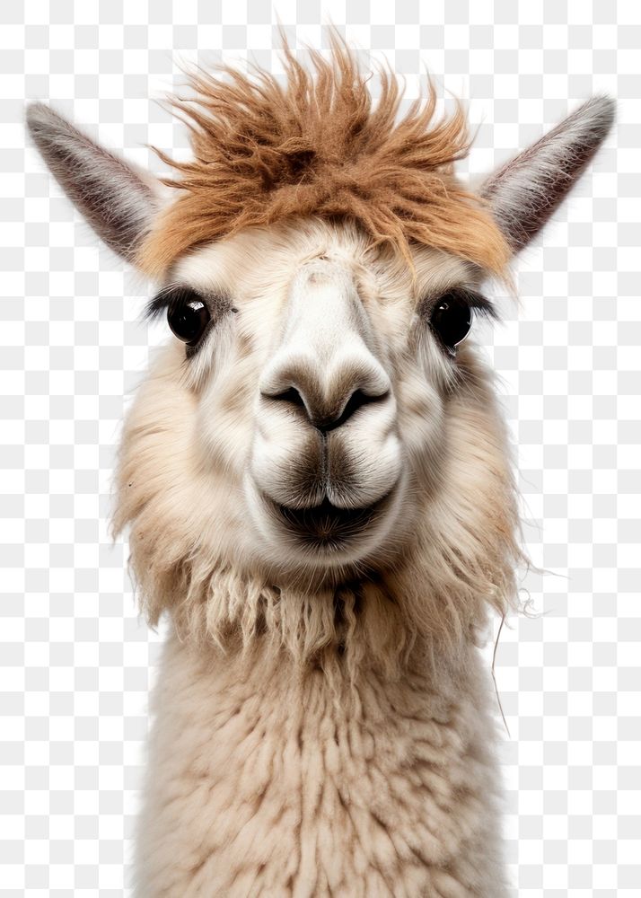 PNG Llama wildlife animal mammal. AI generated Image by rawpixel.