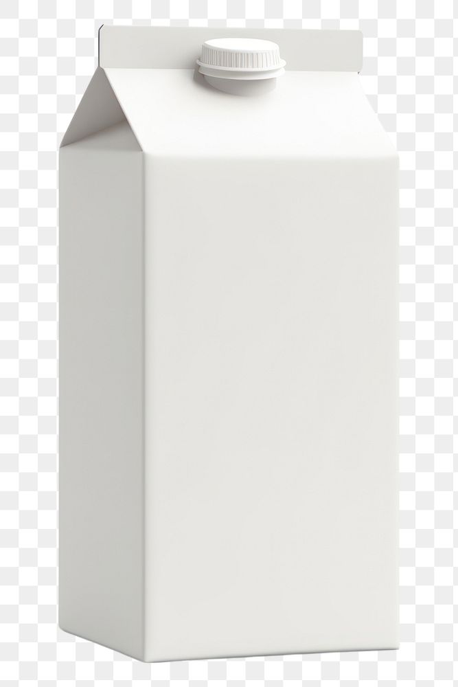 PNG Milk carton white box. AI generated Image by rawpixel.