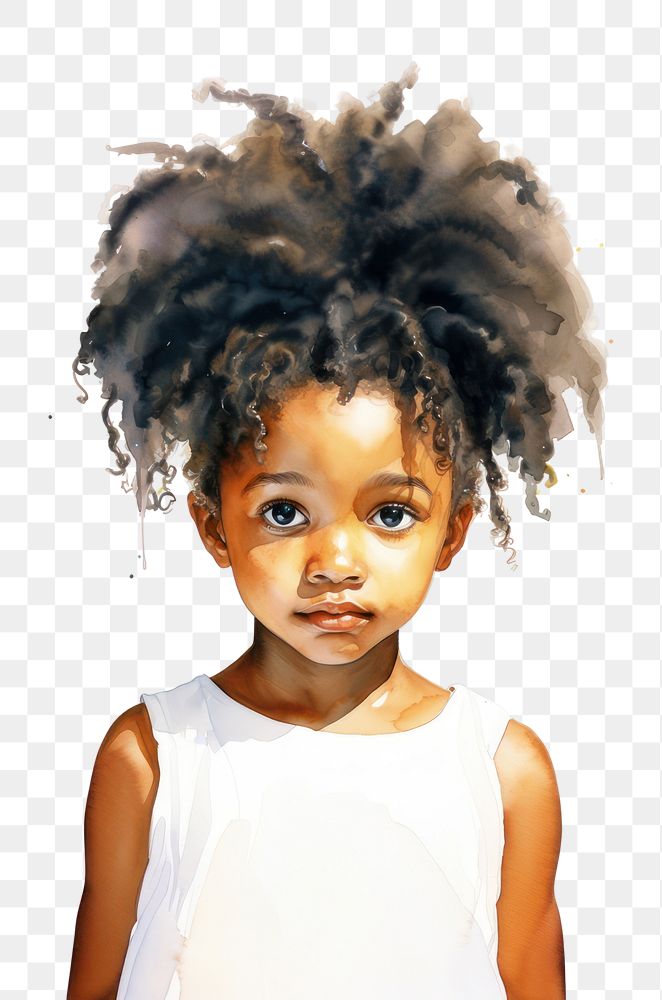PNG Child portrait girl photography. AI generated Image by rawpixel.
