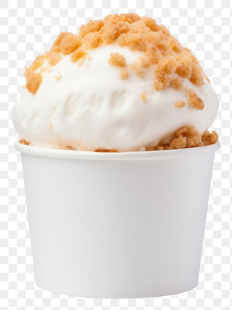 PNG Cream cup dessert food. AI generated Image by rawpixel.