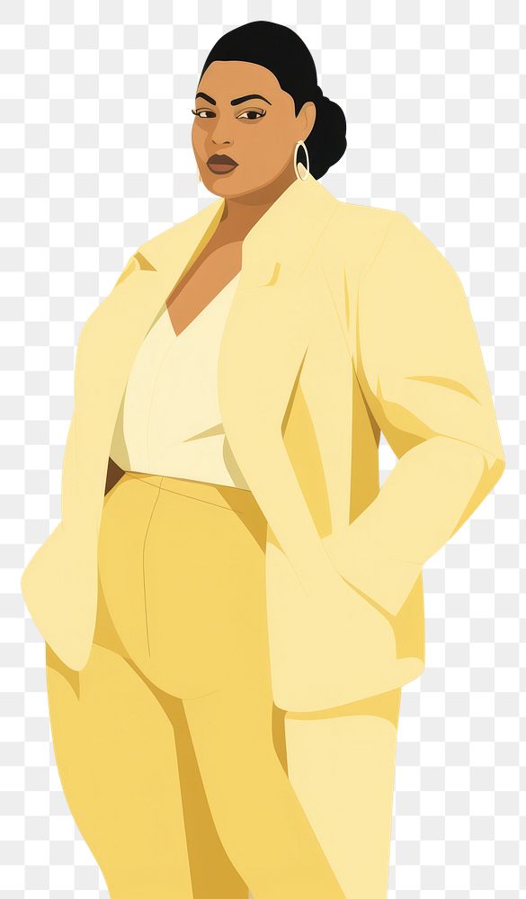 PNG Yellow suit face accessories. AI generated Image by rawpixel.