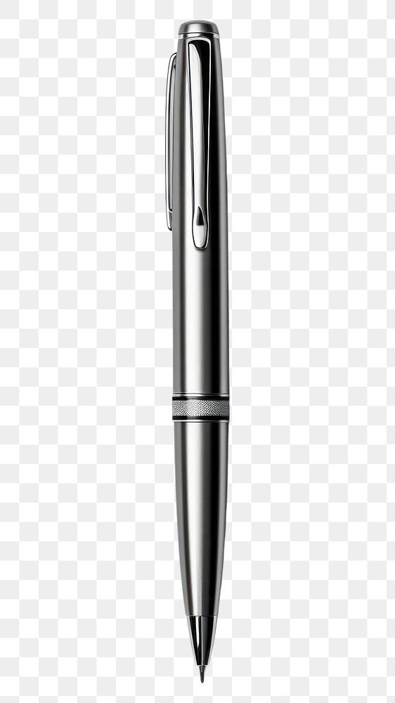 PNG Pen silver metal nib. AI generated Image by rawpixel.