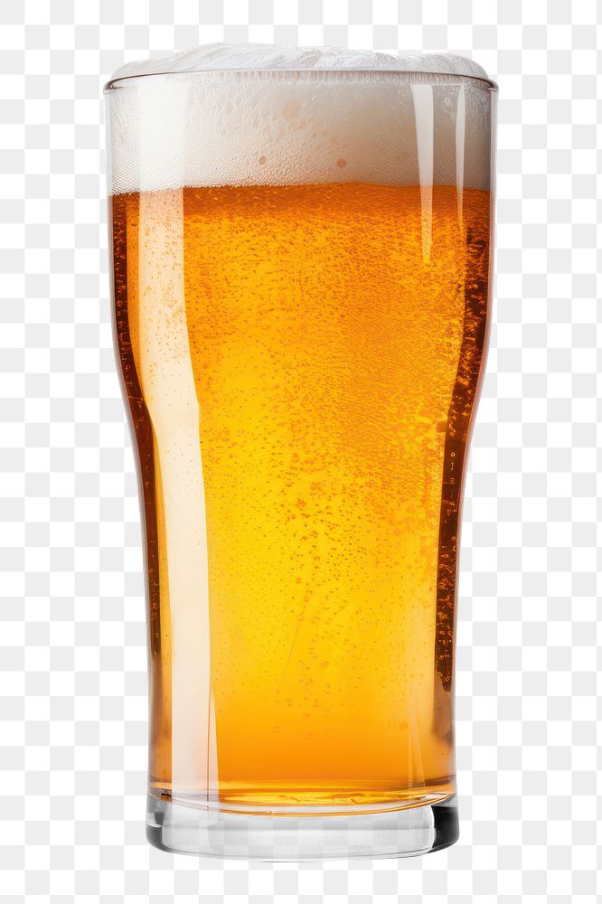 PNG Photo of a plain 2 beer glass on a solid white background --ar 3:2