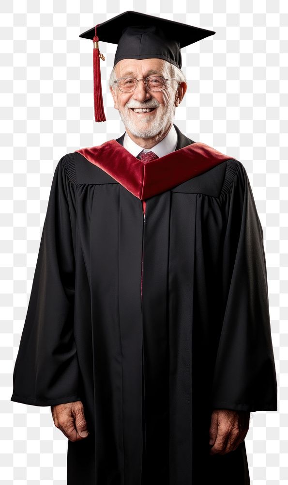 PNG Graduation adult intelligence mortarboard. AI generated Image by rawpixel.