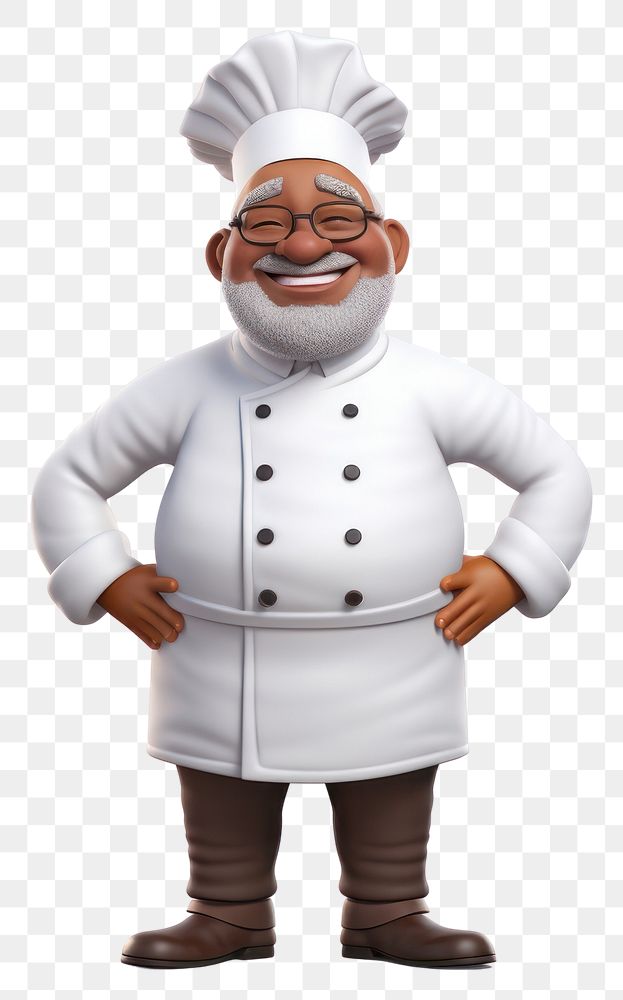 PNG Cartoon chef transparent background celebration. AI generated Image by rawpixel.