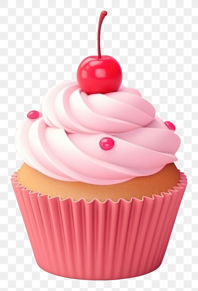PNG Cupcake dessert cream food.