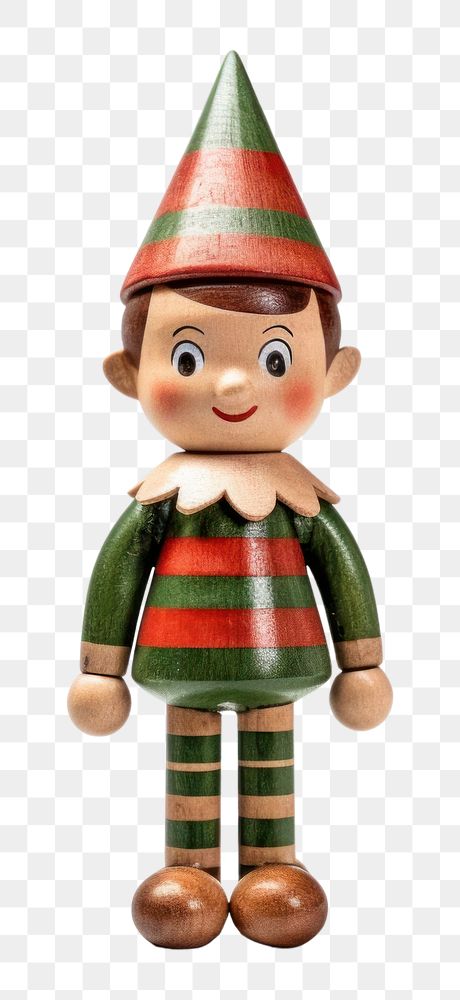 PNG Toy christmas figurine doll. 
