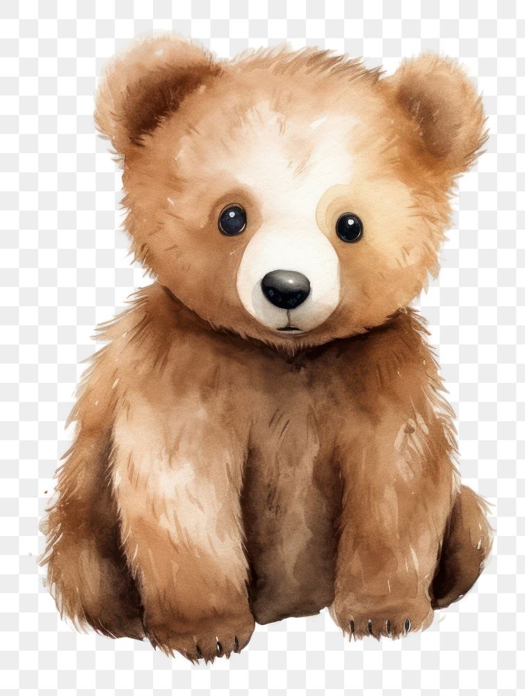 PNG Mammal bear toy softness. AI generated Image by rawpixel.