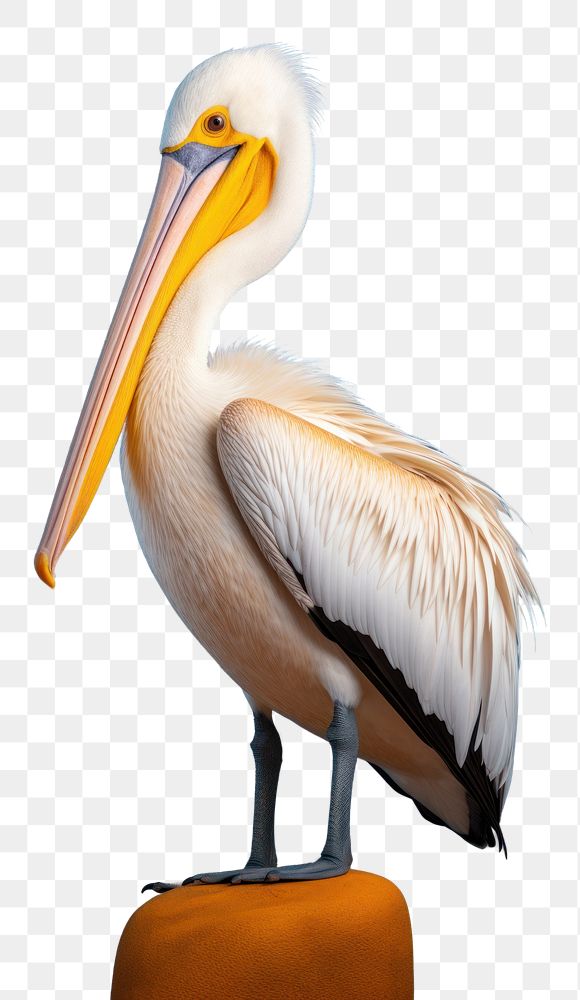 PNG Pelican animal bird ciconiiformes. AI generated Image by rawpixel.