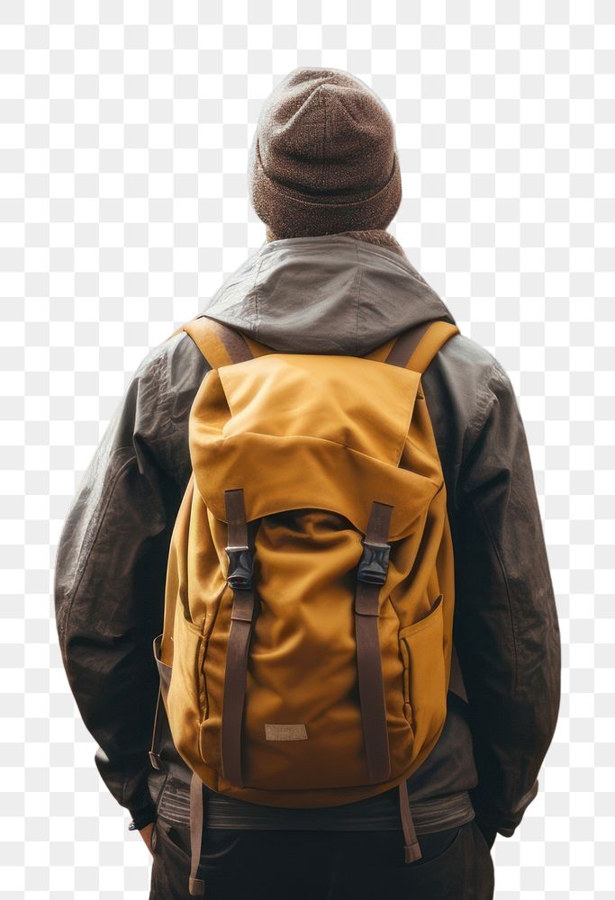 PNG Backpack backpacking outdoors travel. AI generated Image by rawpixel.