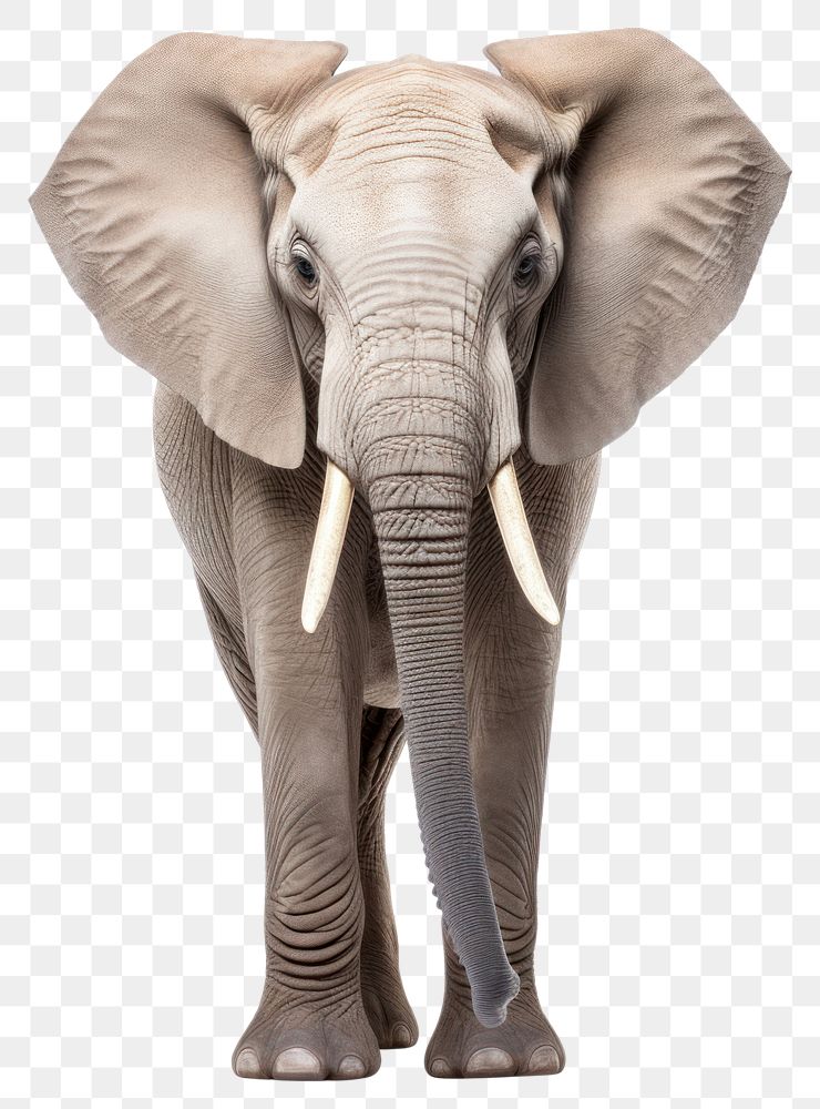 PNG Elephant wildlife animal mammal. 