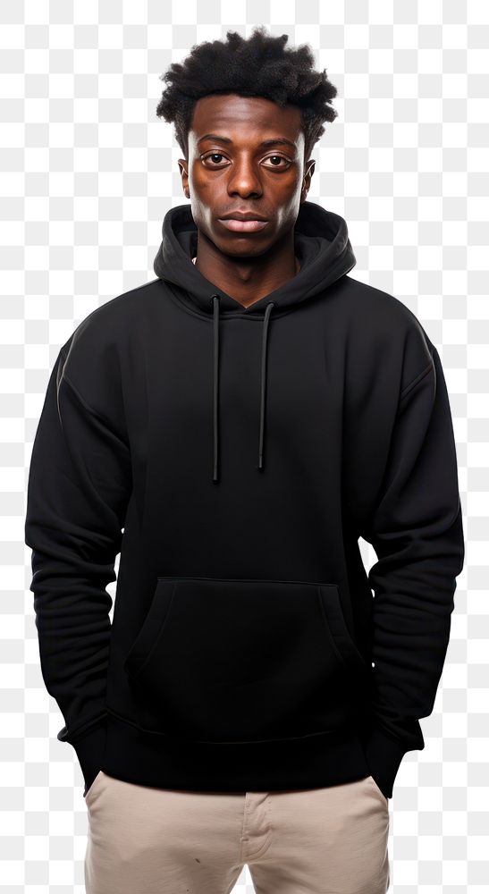 PNG Sweatshirt portrait clothing sleeve. AI generated Image by rawpixel.