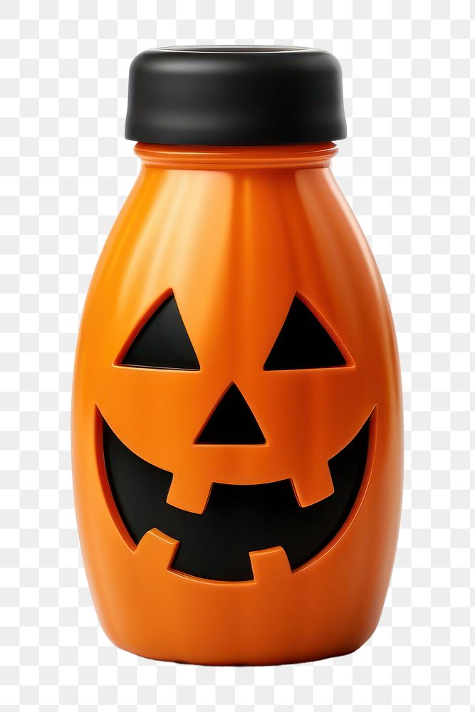 PNG Bottle halloween food jar. AI generated Image by rawpixel.