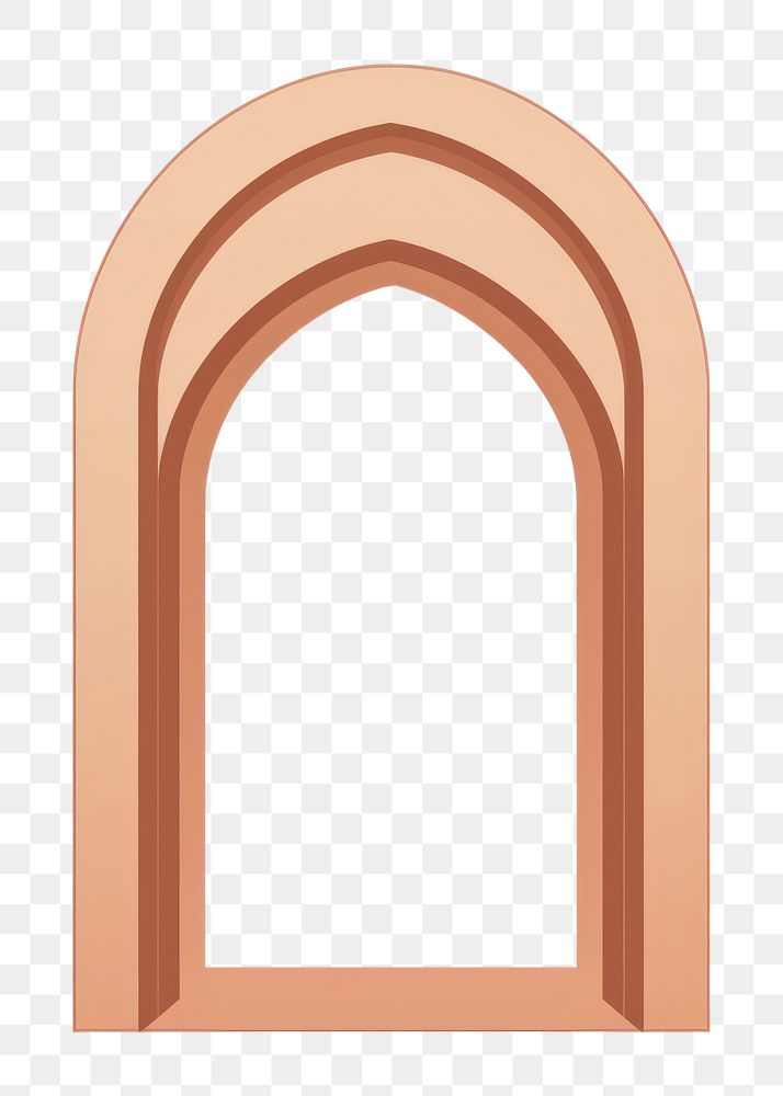 PNG Arch architecture white background letterbox. AI generated Image by rawpixel.