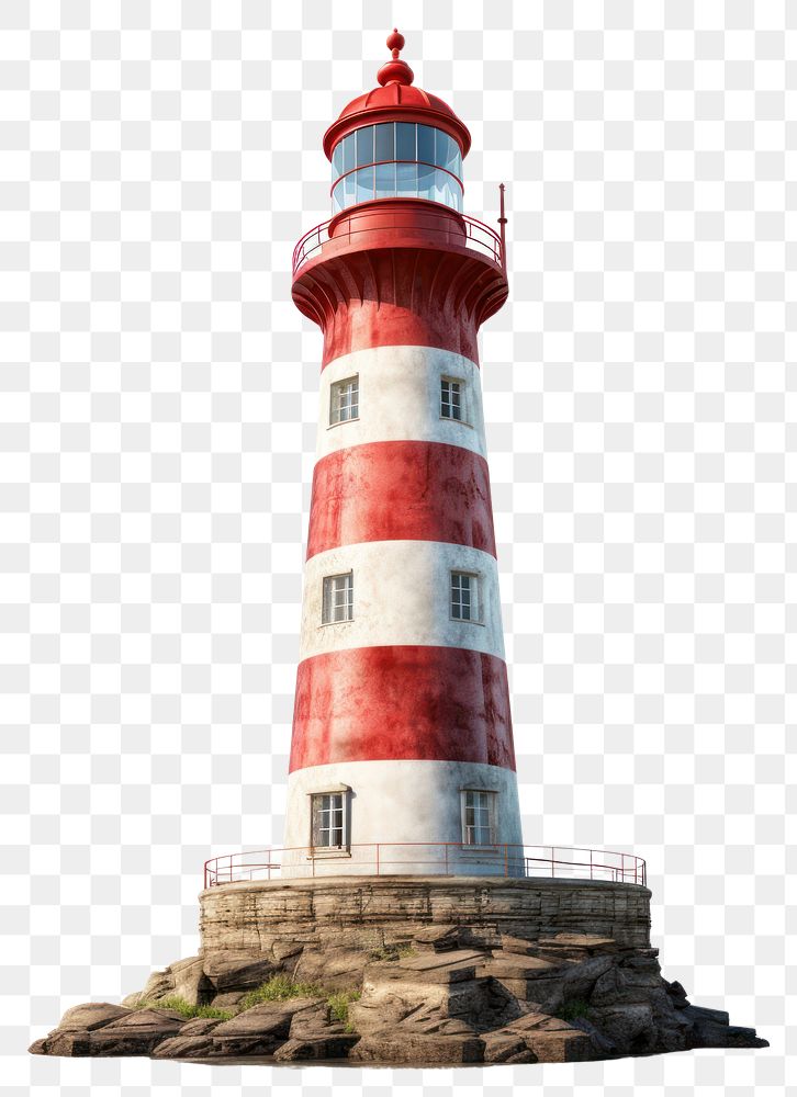 PNG Lighthouse architecture building tower transparent background