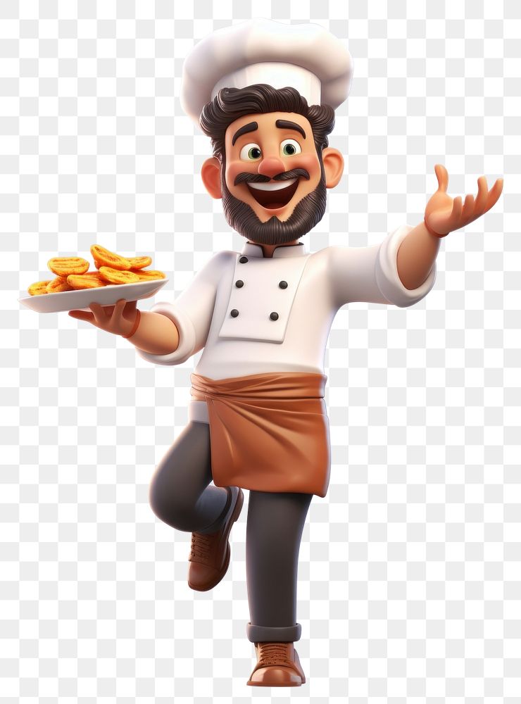 PNG Smiling chef vegetable freshness. AI generated Image by rawpixel.