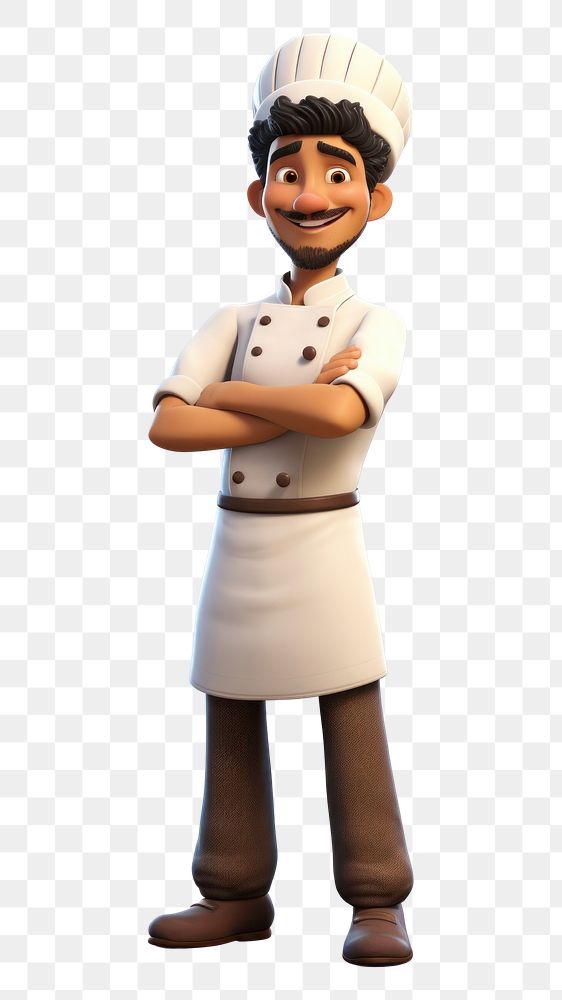 PNG Chef transparent background protection portrait. AI generated Image by rawpixel.