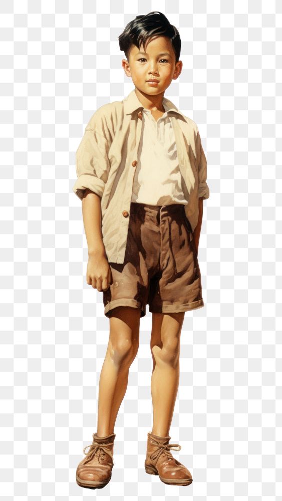 PNG Footwear shorts sleeve child transparent background