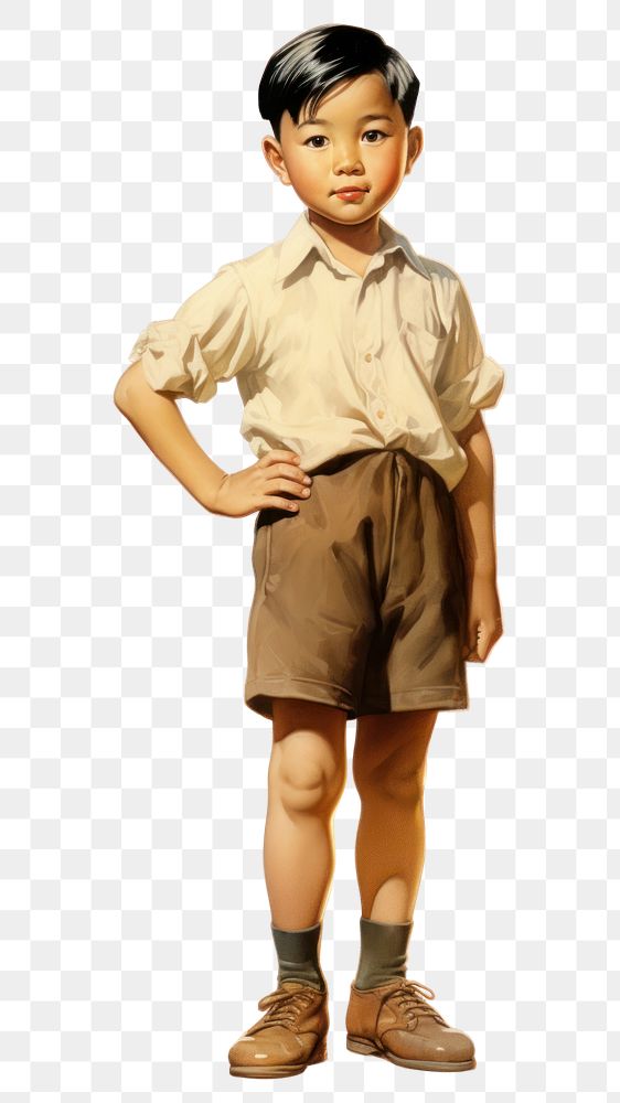 PNG Footwear shorts child khaki transparent background