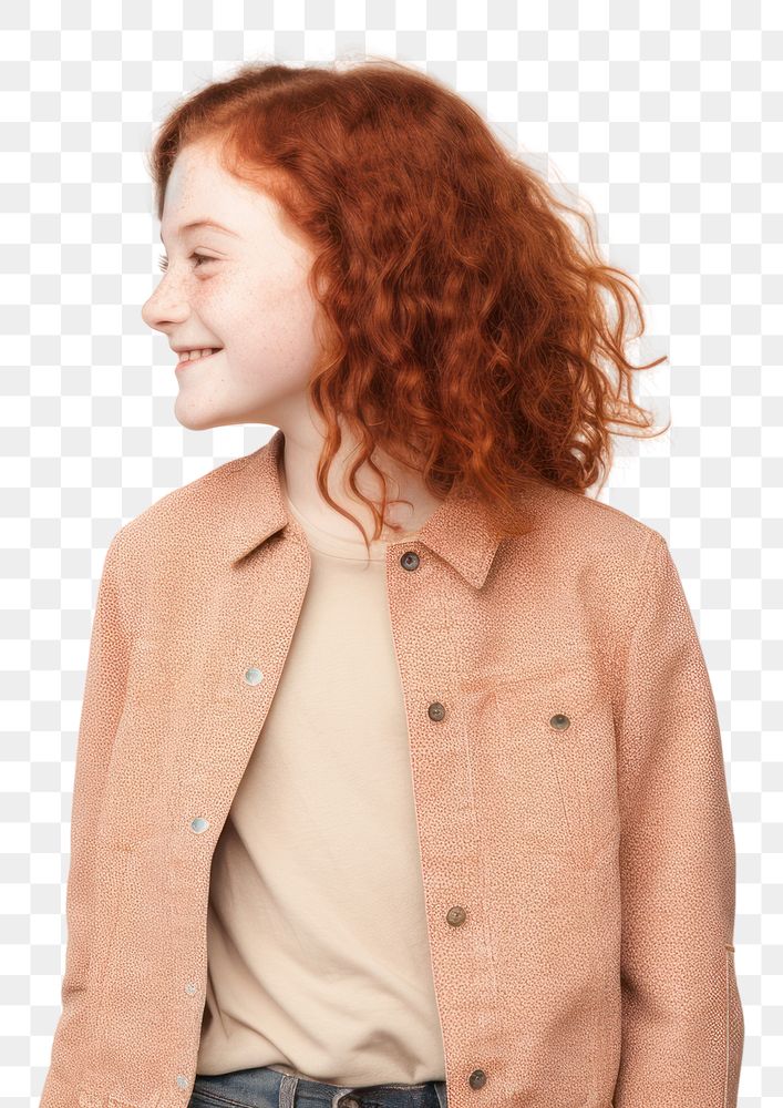 PNG Cheerful portrait jacket adult. AI generated Image by rawpixel.