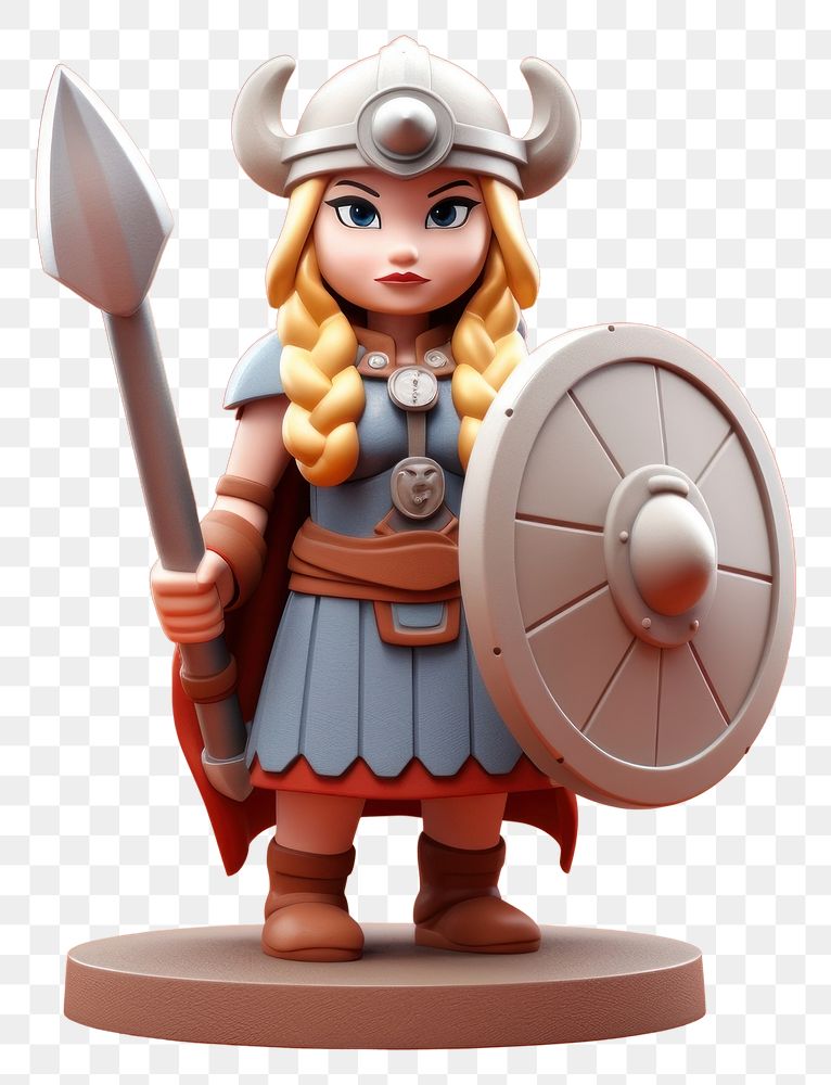 PNG Viking figurine representation protection. AI generated Image by rawpixel.
