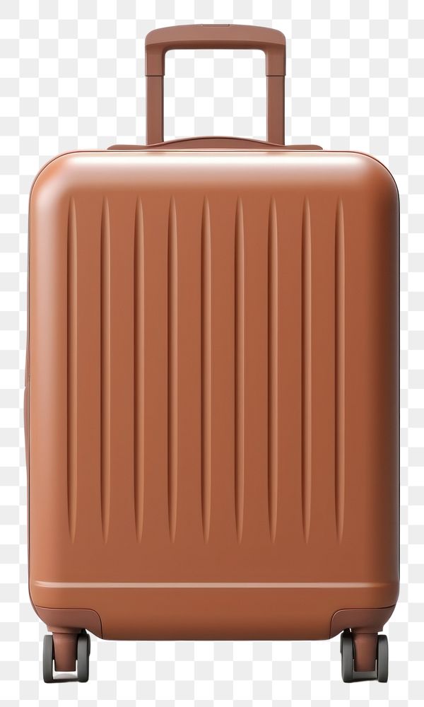 PNG Luggage suitcase brown technology. 