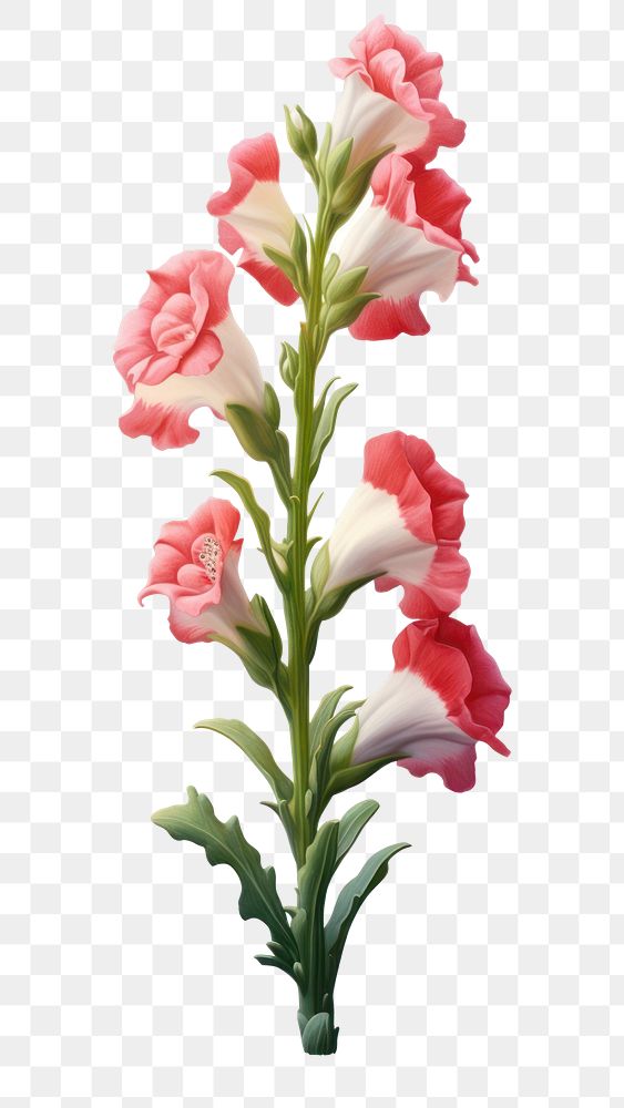 PNG Flower gladiolus blossom petal. AI generated Image by rawpixel.