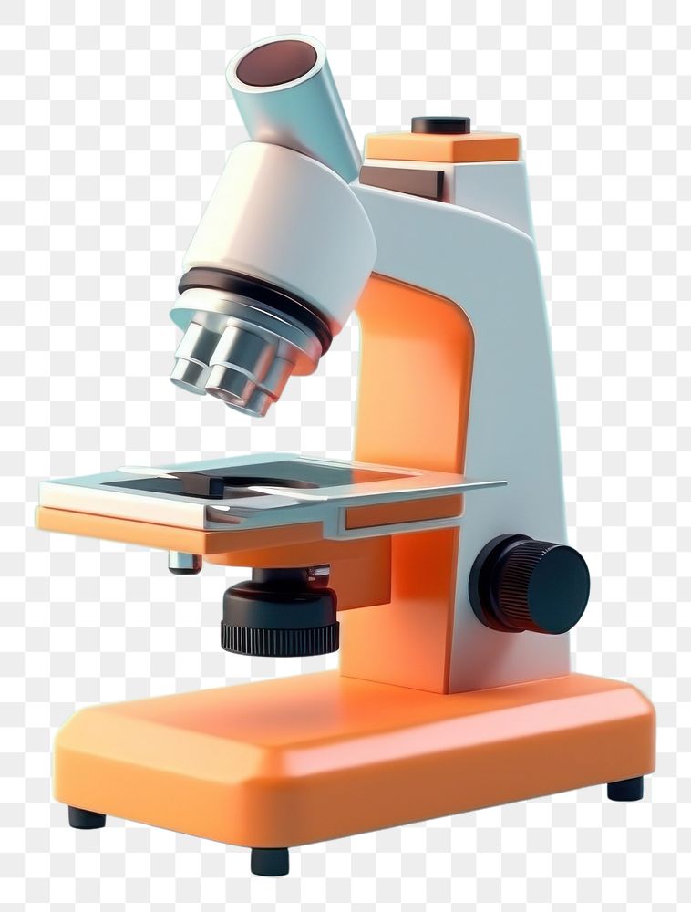 PNG  Microscope magnification technology equipment. AI generated Image by rawpixel.