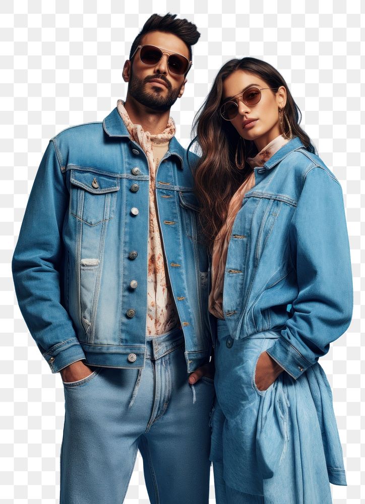PNG Denim fashion jacket jeans. AI generated Image by rawpixel.