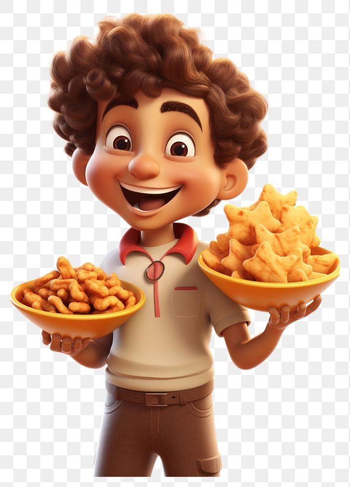 PNG  Smiling cartoon snack food. AI generated Image by rawpixel.