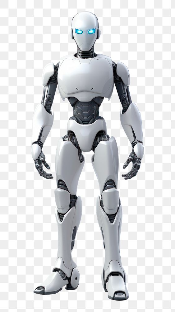 PNG Robot cartoon white human. 