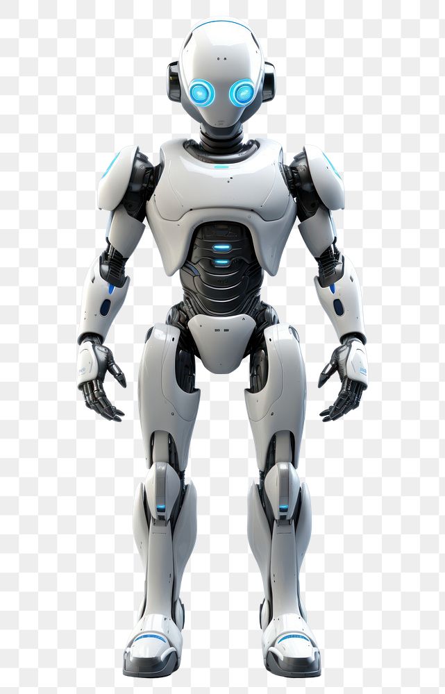 PNG Robot white background futuristic protection. AI generated Image by rawpixel.